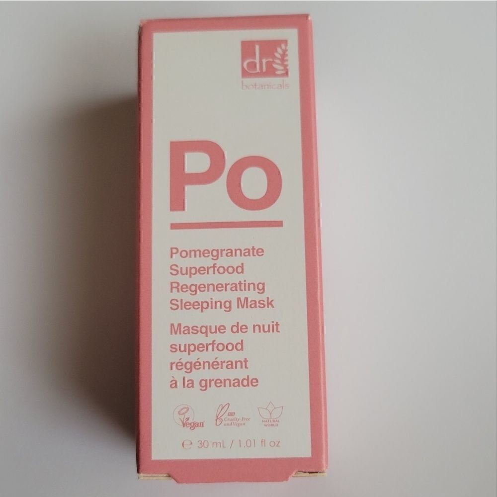 Dr. Botanicals Pomegranate Superfood Regenerating Sleeping Mask